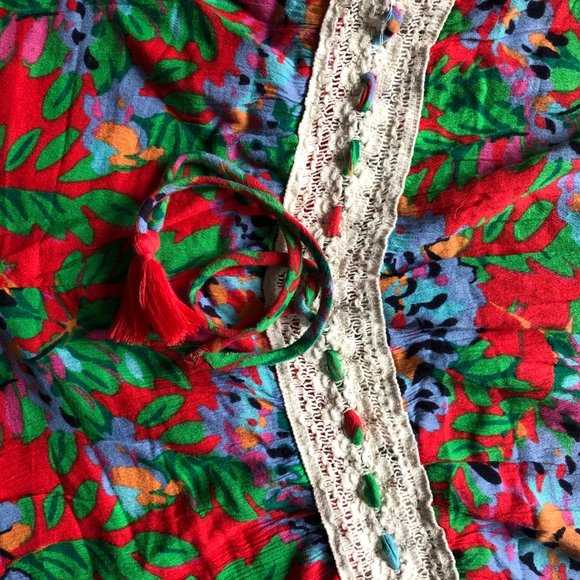 AERIE floral romper - Picture 5 of 7